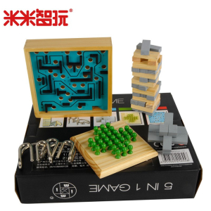 益智玩具迷宫孔明锁智力扣单身贵族创意礼品精致礼盒装