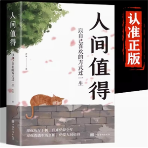 人间值得 中国人生活哲学阿焦画册 写给当代人的哲思录国风漫画书籍抚人生烟火气治愈心灵