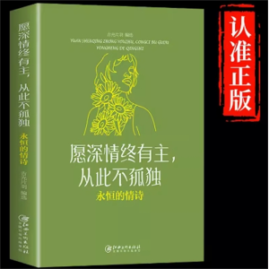 愿深情终有主从此不孤独 金句每日箴言励志人生感悟的经典句子书籍最短的情话每日能量