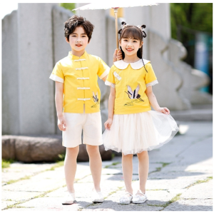 小学生班服套装中国风汉服幼儿园园服夏季毕业服男女儿童合唱演出