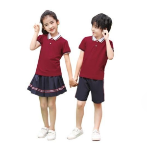 新款夏装小学生班服中学生校服男女运动服套装短袖短裙制服学院风