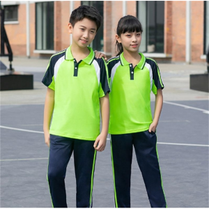 夏季初中小学生校服男女童装班服幼儿园园服短袖运动套装