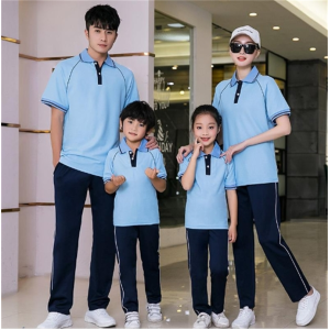 夏季小学生校服套装中学生班服幼儿园园服儿童短袖长裤运动服套装