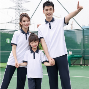 高中生校服套装定做夏季短袖校服中小学生初中生班服团体服团购
