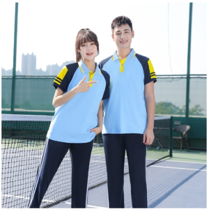 新款夏季学生校服班服初中高中学生男女情侣短袖运动会学院风套装