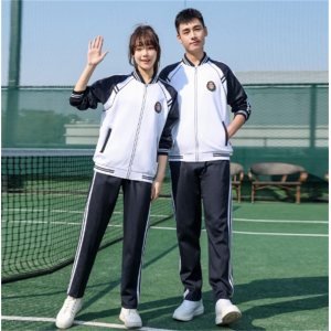 中学生校服运动套装男女初中生高中班服情侣休闲长袖春秋季运动服