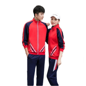 春秋季中学生校服两件套幼儿园园服高中小学生班服套装团体服