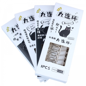 金属解环解扣智力扣解压休闲九连环孔明锁