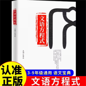 文语方程式 出版小学初中高中语文作文书中考素材初中版文学素养图书有道精品课