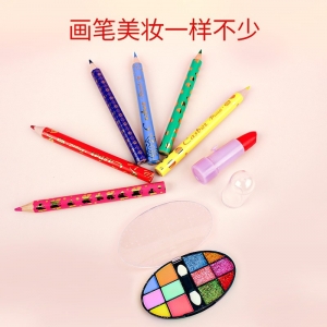 儿童水彩画玩具女孩DIY手绘画板卡通公主涂鸦本手工画画绘画套装