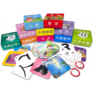 儿童早教识字看图识物启蒙书婴幼儿宝宝益智认知卡片