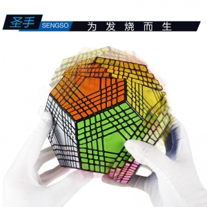圣手九阶五魔方魔方高阶异形益智趣味十二面体五魔方魔方玩具