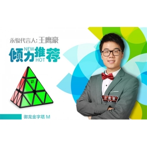 永骏御龙M金字塔御龙磁力金字塔魔方永骏新款三角形益智创意魔方