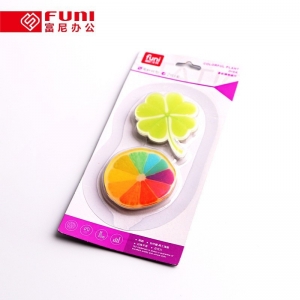 富尼CT-6842四叶草橙子磁扣多彩植物磁粒办公白板磁性冰箱贴