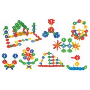 幼儿园室内外游乐设施儿童娱乐构造积木系列数字雪花积木
