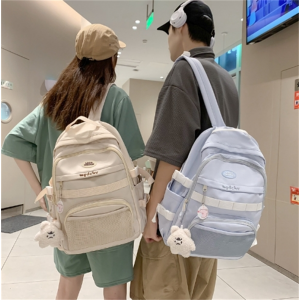 小众韩版ins双肩包女大容量初中生高中生学院风书包背包男款休闲