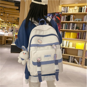 小清新书包女中学生初中生韩版小学生三到五六年级双肩包女高中生