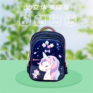 定制批发大容量学生书包 动漫卡通减负轻便双肩背包