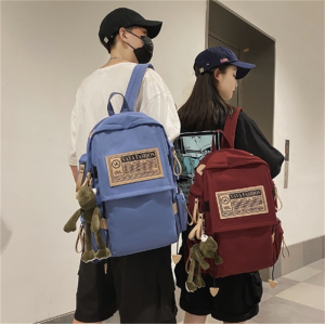 书包男大学生大容量双肩包女高中生初中生2023新款旅行背包电脑包