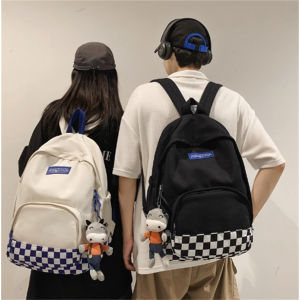新款书包女初中生高中生大容量简约睿营双肩包电脑旅行背包大学生