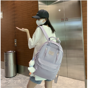 书包女大学生感高中初中生大容量双肩包新款电脑背包双肩背包