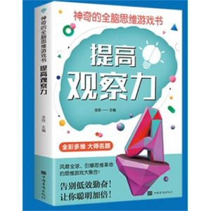 提高观察力 神奇的全脑思维游戏书 创造力书提高孩子专注力想象判断分析记忆力益智左右脑全脑开发