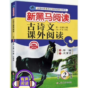 古诗文阅读二年级 小学现代文新黑马阅读上册下册语文英语听力课外阅读理解专项训练书题人教版每日一练