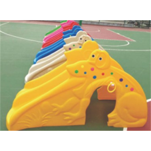 幼儿园室内外设施儿童游乐海螺滑梯系列青蛙王子双滑梯 YL-00502