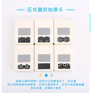 卡美大号省力可换打花器压花机压边相册配件产品压花器