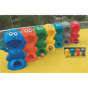 幼儿园室内外设施儿童娱乐投靶器系列机器猫投靶器 YL-04701