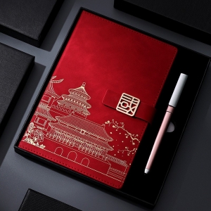 文创套装故宫笔记本商务笔记本礼盒创意文具本子礼品批发定制logo