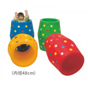 幼儿园室内外设施儿童娱乐套圈/跨栏/钻洞系列彩色钻洞大滚圈 YL-08101