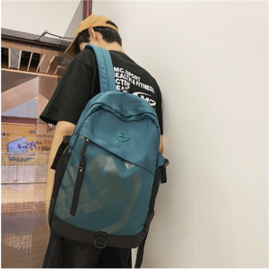 新款双肩包男生ins高质量简约睿营高中学生书包旅行电脑背包