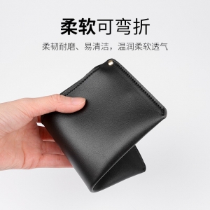 学习用品简约学生笔袋PU皮质多功能文具包收纳袋笔袋logo定制