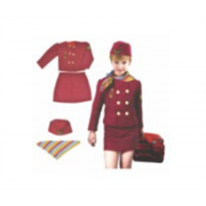 幼儿园室内外设施儿童角色扮演服系列空姐套装 YL-13206