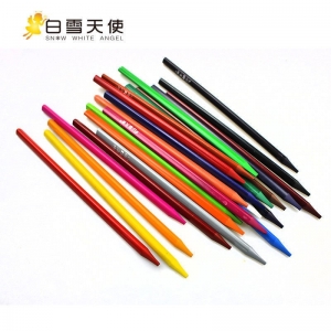 白雪天使全芯彩铅无木不沾手36色桶装纯铅芯涂色绘画彩色铅笔定制