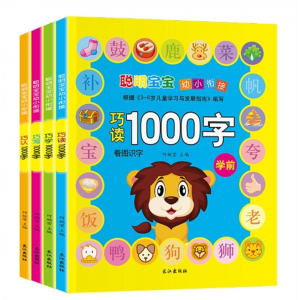 正版拼音幼小衔接学前1000字幼升小识字儿童宝宝书籍教育 长江出版社启蒙认知