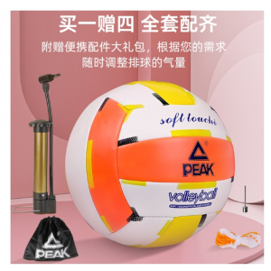 匹克排球初中生中考专用体育考试女生儿童标准5号软式排硬排球