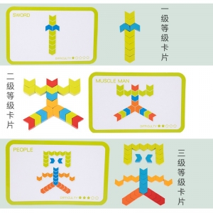 DIY手工模型材料小木条木方木线条木块实木创意松人形木刻男孩女