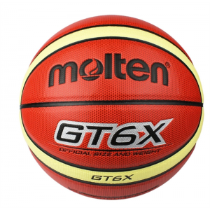 正品molten摩腾室外GT6X pu篮球 6号青少年女子用