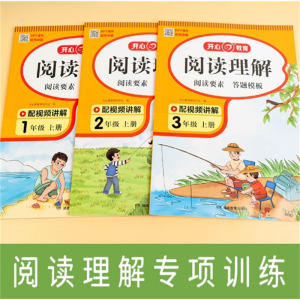 阅读理解人教版课本同步阅读答题模板讲解视频答案详解阅读填空书湖南教育出版社