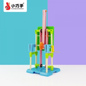 小巧手升降水闸儿童科技手工制作diy科学实验 益智玩具材料模型