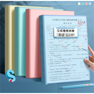 学生A3试卷整理收纳册大容量考试卷资料办公文件夹透明收纳袋批发