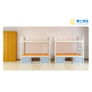 上下铺双层高低床学生学校宿舍铁床