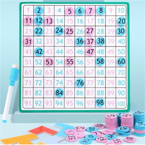 早教磁性百数板儿童1-100数字加减法学习幼儿园教具 玩具批发