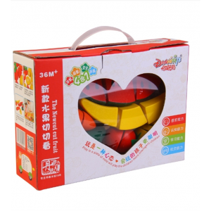 特3~6岁儿童过家家木制仿真蔬菜水果切切乐玩具切水果玩具