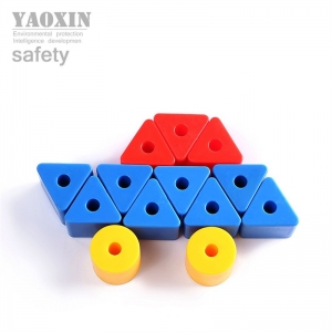 儿童益智积木幼儿园桌面启蒙DIY串珠儿童塑料大颗粒积木