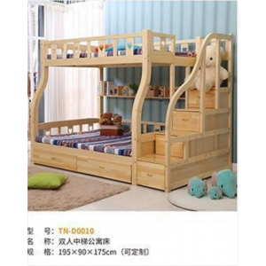 幼儿园午睡实木小学生托管班拼接床单人儿童休托男孩
