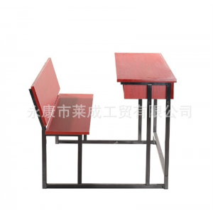 双人课桌书桌外贸课桌椅连体学生课桌椅培训班辅导班学校升降