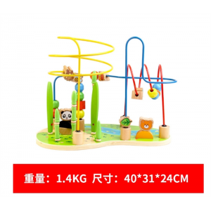 婴儿童绕珠玩具宝宝1-2岁串珠百宝箱益智力动脑早教